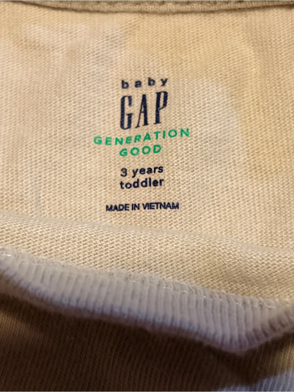 100% organic cotton BabyGap Crewneck Set